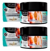 Kit 2 Gel Emagrecedor Lipo Redutor 250G - Mary Life