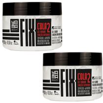 Kit 2 Gel Fixador Capilar Profissional Efeito Cola Alta Fixação E Resistencia Yama 300g