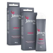 Kit 2 Gel Lubrificante Íntimo Jontex Sabor Cereja 3 em 1 50g Kit 2 Gel Lubrificante Íntimo Jontex Sabor Cereja 3 em 1 50g