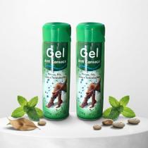 Kit 2 Gel Massageador San Jully 220g Termoativo Alívio para Desconforto Muscular Pernas Costas e Articulações Kit 2 Gel Massageador San Jully 220g Termoativo Alívio para Desconforto Muscular Pernas Costas e Articulações