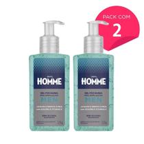 Kit 2 Gel Pós Barba e Depilação Masculino Depil Homme 125g