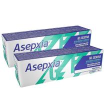 Kit 2 Gel Secativo Asepxia Transparente 15g