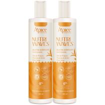 Kit 2 Gelatina Acidificante Capilar Apice Nutri Waves Condicionante Modeladora Curvaturas 300ml Kit 2 Gelatina Acidificante Capilar Apice Nutri Waves Condicionante Modeladora Curvaturas 300ml