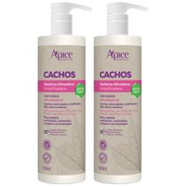 Kit 2 Gelatina Apse Apice Ativadora De Cachos Umidificadora Cabelos Cacheados Profissional 500ml Kit 2 Gelatina Apse Apice Ativadora De Cachos Umidificadora Cabelos Cacheados Profissional 500ml