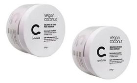 Kit 2 Gelatinas Vegan Coconut Amavia Hidratação Cacho Hair - amávia