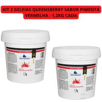 Kit 2 Geleia Sabor Pimenta Vermelha Queensberry Classic -Nfe