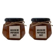 Kit 2 Geleia Sem Açúcar de Physalis - 200g - Fazenda Sonnenhof