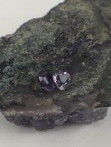 Kit 2 Gemas Naturais Ametista Coração Aprox. 8mm 1.6ct Kit 2 Gemas Naturais Ametista Coração Aprox. 8mm 1.6ct