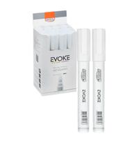 Kit 2 Giz Líquido Evoke Branco 4g Ponta Versátil 6mm Brw P/ Vidro Kit 2 Giz Líquido Evoke Branco 4g Ponta Versátil 6mm Brw P/ Vidro