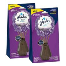 Kit 2 Glade Difusor Aroma Aromatizador Ambiente Lavanda Kit 2 Glade Difusor Aroma Aromatizador Ambiente Lavanda