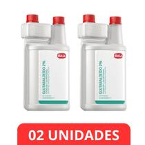 Kit 2 Glutaraldeido 2% Ibasa 1 Litro