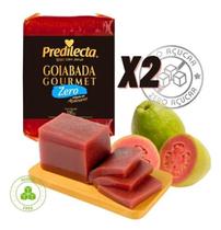 Kit 2 Goiabada Gourmet Zero Açúcar Predilecta Saudável 300g Kit 2 Goiabada Gourmet Zero Açúcar Predilecta Saudável 300g