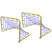 Kit 2 Gols Futebol de Praia (Mini Traves e Redes) - Klopf