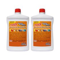 Kit 2 Goma arábica profissional Radex 500g para papéis Kit 2 Goma arábica profissional Radex 500g para papéis