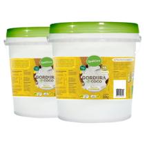 Kit 2 Gordura de Coco Balde 10Kg Qualicoco