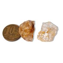 Kit 2 Goshenita ou Berilo Pedra Natural Bruto 35ct