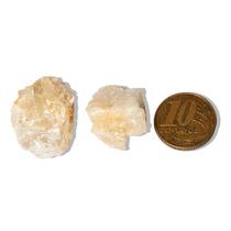 Kit 2 Goshenita ou Berilo Pedra Natural Bruto 63ct Kit 2 Goshenita ou Berilo Pedra Natural Bruto 63ct