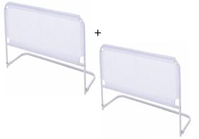 kit 2 Grades De Cama Alta 54x68cm Serve para Cama Box com colchão