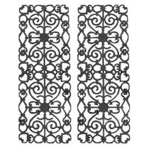 Kit 2 Grades de Ferro Ramada Sacada Varanda Escada 95x36cm