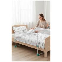 Kit 2 Grades De Proteção Cama Bebê/Idoso Branca