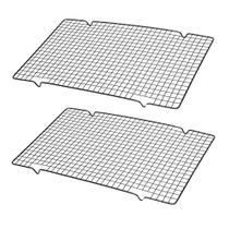Kit 2 Grades Para Resfriar Alimentos Antiaderente Confeitaria Bolos Biscoitos 40x25cm