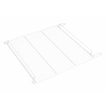 Kit 2 Grades Prateleiras Níveis Vf55 Branca 64 X 54 Tanque Cremalheira + Ganchos - Metalfrio