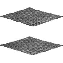 Kit 2 Grades Protetoras de Pia Tapetes Escorredores de Louças Chumbo Cozinha Bancada Trium Ou Kit 2 Grades Protetoras de Pia Tapetes Escorredores de Louças Chumbo Cozinha Bancada Trium Ou