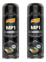 Kit 2 grafite em pó antigripante lubrificante a seco mp1 200ml