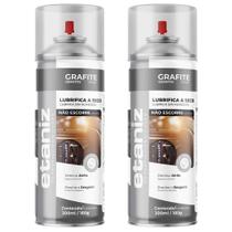 Kit 2 Grafite Spray Lubrificante Seco Etaniz 300ml