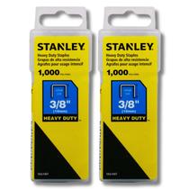 Kit 2 Grampo Grampeador Stanley Heavy Duty 10mm 3/8 Pol Tapeceiro Marceneiro Estofado Pistola Manual Kit 2 Grampo Grampeador Stanley Heavy Duty 10mm 3/8 Pol Tapeceiro Marceneiro Estofado Pistola Manual