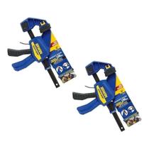 Kit 2 Grampo Rápido Quick Grip 15cm 2005991 Irwin Medium Duty