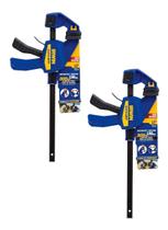 Kit 2 Grampo Rápido Quick Grip 30cm 2005992 Irwin Medium Duty