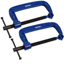 Kit 2 Grampo Sargento 125Mm Tipo C 5 Profissional Marceneiro