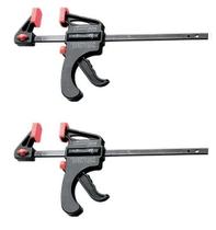 Kit 2 grampo tipo sargento aperto rapido 150 x 265 x 60 mm mtx pro