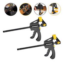 Kit 2 Grampos Aperto Rápido Fixação Segura Ajustável Rápida.