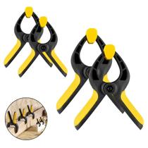 Kit 2 Grampos Com Mola Sargento Multiuso 4 + 2 Grampos 9 Pol