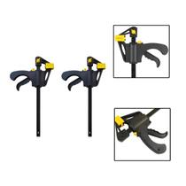 Kit 2 Grampos Sargento Aperto Rápido Madeira 150x325x60mm