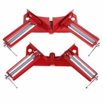 Kit 2 Grampos Sargento Canto/angular C/2 Morsas Fixação 90º