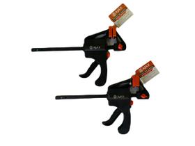 Kit 2 Grampos Sargento De Aperto Rápido 4" Polegadas - 100mm