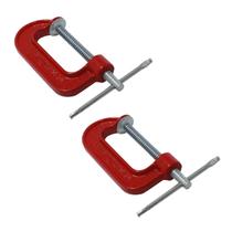 Kit 2 Grampos Sargento De Fixação Tipo C N. 3 3286 Metalcava - Unica Unico Kit 2 Grampos Sargento De Fixação Tipo C N. 3 3286 Metalcava - Unica Unico