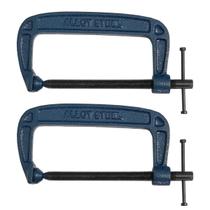 Kit 2 Grampos Sargento Tipo C 150Mm 6 Pol. Para Marceneiro Kit 2 Grampos Sargento Tipo C 150Mm 6 Pol. Para Marceneiro