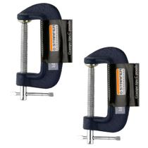 Kit 2 Grampos Tipo C Marceneiro Pesado 12 Polegadas Starfer Kit 2 Grampos Tipo C Marceneiro Pesado 12 Polegadas Starfer