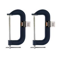 Kit 2 Grampos Tipo C Marceneiro Pesado 6 Polegadas Starfer