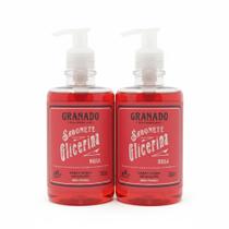 Kit/2 Granado Sabonete Líquido Glicerina Rosa 300ml cada Kit/2 Granado Sabonete Líquido Glicerina Rosa 300ml cada