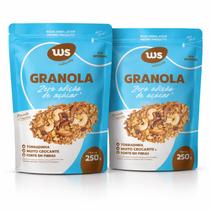 Kit 2 Granoa Zero Adição de Açucar WS NATURAIS 250g