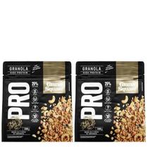 Kit 2 Granola Pro Baunilha, Pasta Amendoim GranoSquare 200g