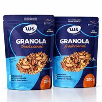 Kit 2 Granola Tradicional WS NATURAIS 250g