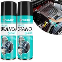 Kit 2 Graxa Branca Spray Anticorrosivo Lubrificante Koube 300ml
