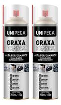 Kit 2 Graxa Branca Spray Lubrificante Alta Performance Barco