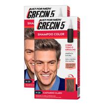 Kit 2 Grecin 5 Shampoo Color Tonalizante Castanho Claro 60ml Kit 2 Grecin 5 Shampoo Color Tonalizante Castanho Claro 60ml